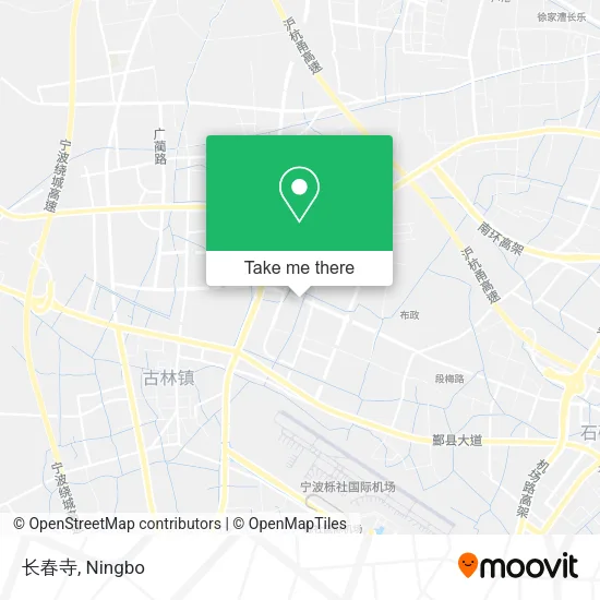 长春寺 map