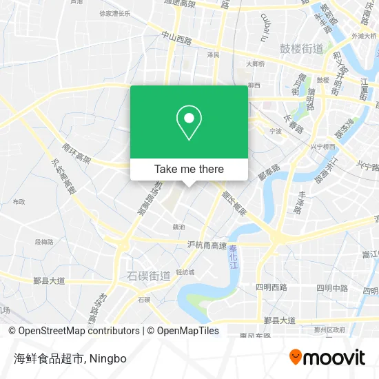 海鲜食品超市 map
