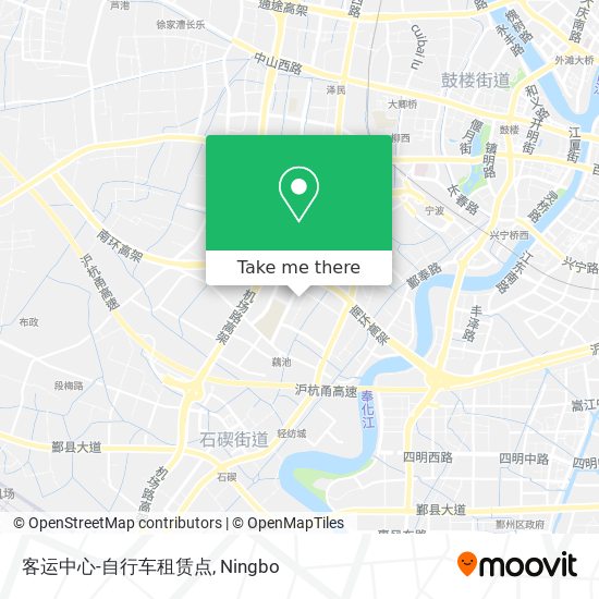 客运中心-自行车租赁点 map