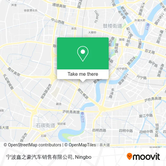 宁波鑫之豪汽车销售有限公司 map