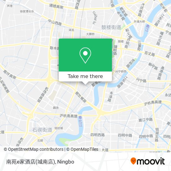 南苑e家酒店(城南店) map