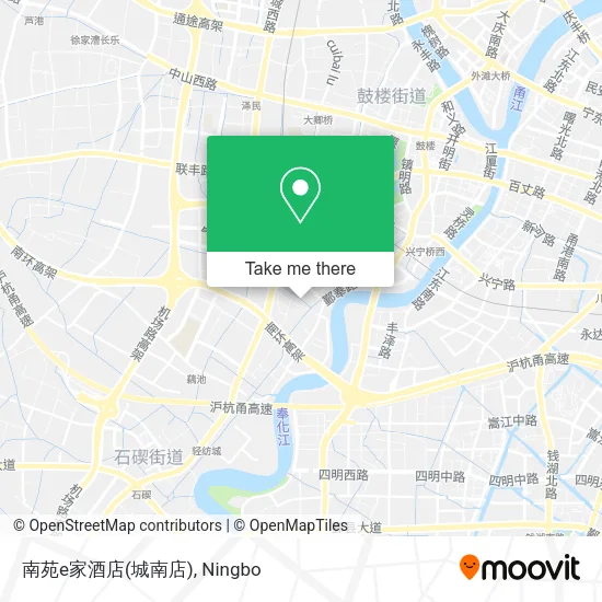 南苑e家酒店(城南店) map
