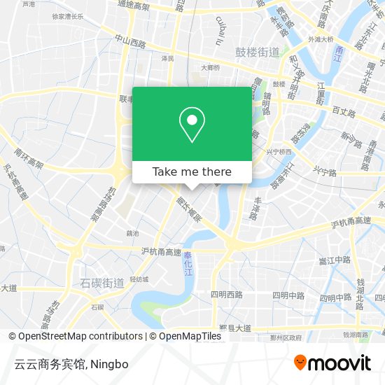 云云商务宾馆 map