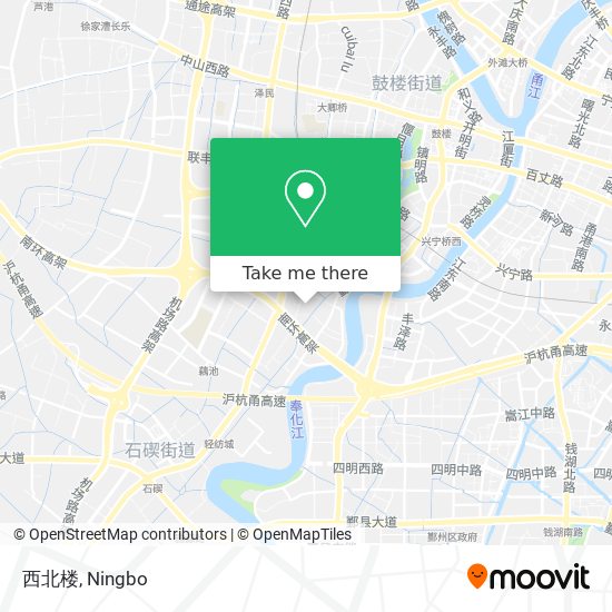 西北楼 map