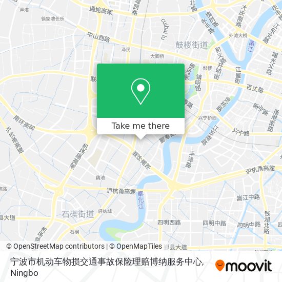 宁波市机动车物损交通事故保险理赔博纳服务中心 map