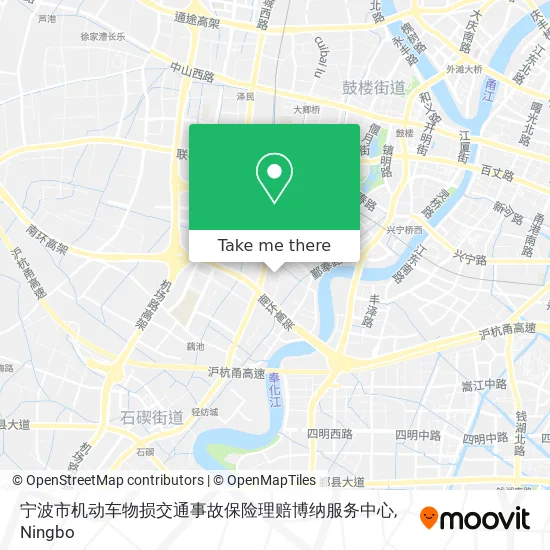 宁波市机动车物损交通事故保险理赔博纳服务中心 map