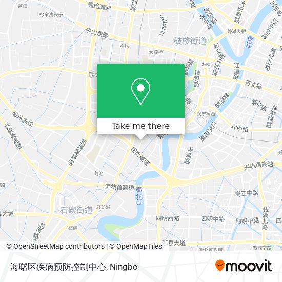 海曙区疾病预防控制中心 map