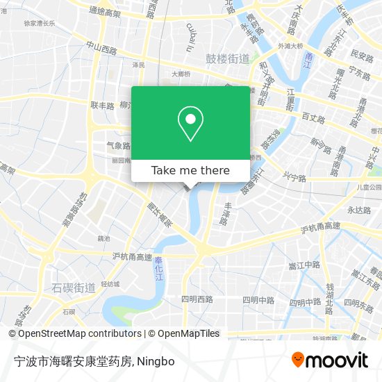 宁波市海曙安康堂药房 map
