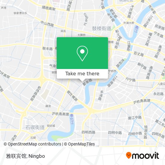 雅联宾馆 map
