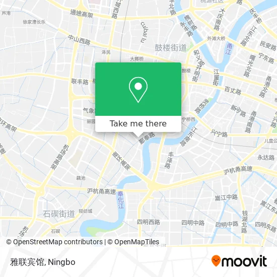 雅联宾馆 map