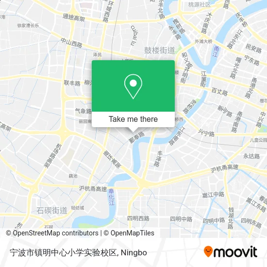 宁波市镇明中心小学实验校区 map