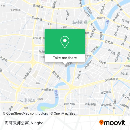 海曙教师公寓 map