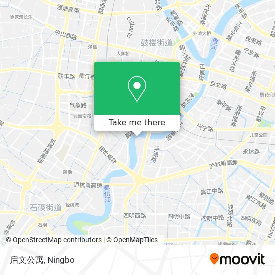 启文公寓 map