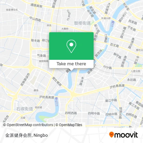 金派健身会所 map