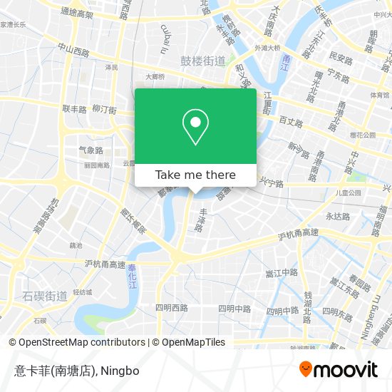 意卡菲(南塘店) map