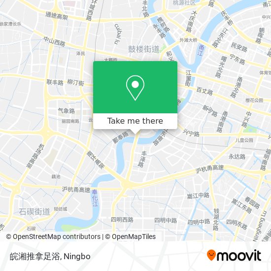 皖湘推拿足浴 map