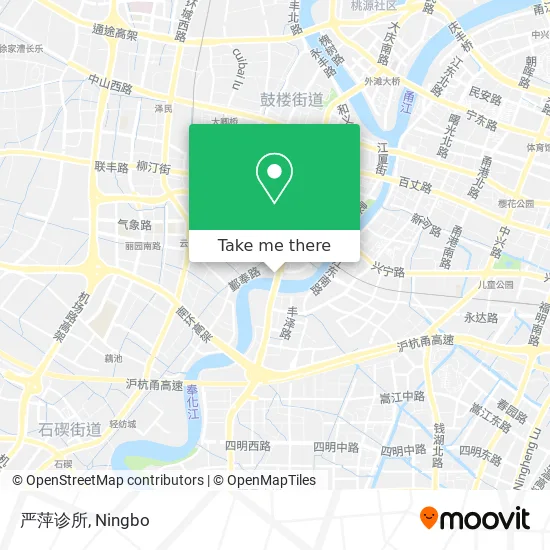严萍诊所 map