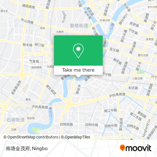 南塘金茂府 map