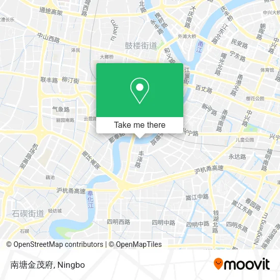 南塘金茂府 map