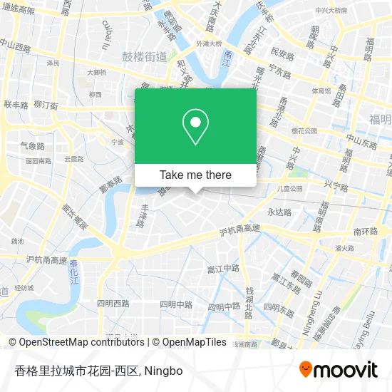 香格里拉城市花园-西区 map