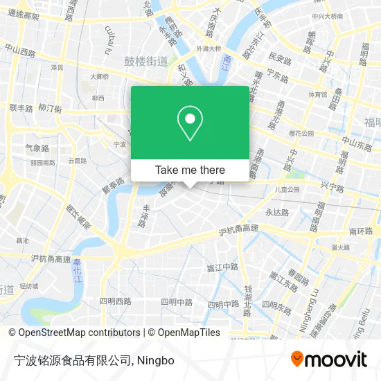 宁波铭源食品有限公司 map