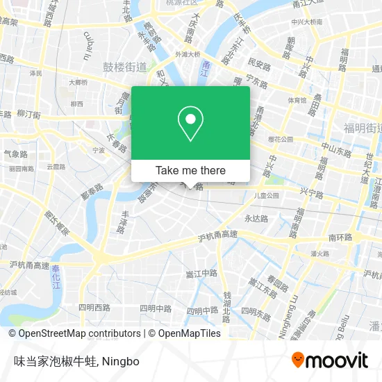 味当家泡椒牛蛙 map