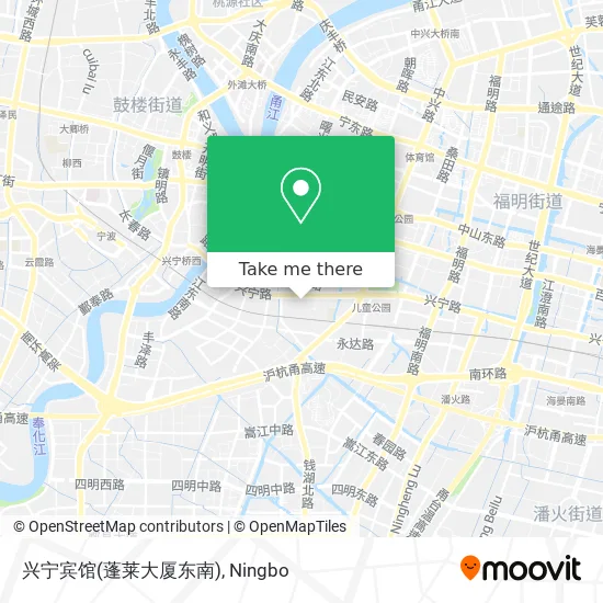 兴宁宾馆(蓬莱大厦东南) map