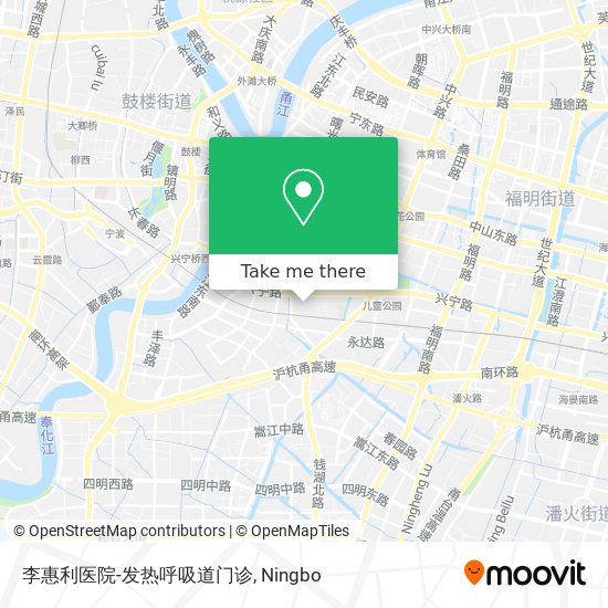 李惠利医院-发热呼吸道门诊 map