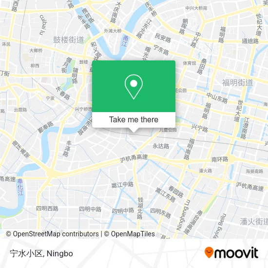 宁水小区 map