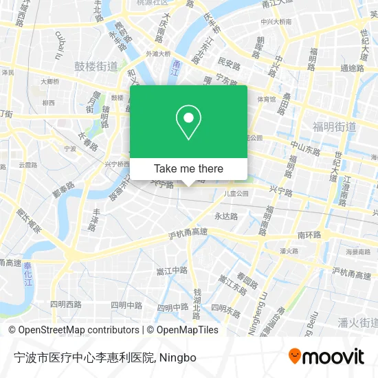 宁波市医疗中心李惠利医院 map