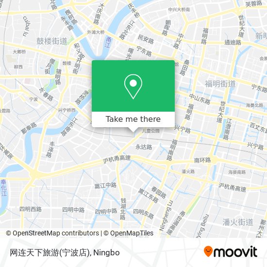 网连天下旅游(宁波店) map