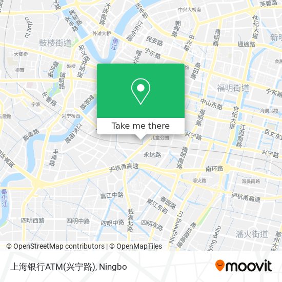 上海银行ATM(兴宁路) map