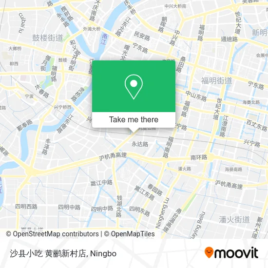 沙县小吃 黄鹂新村店 map