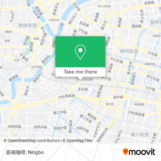 嘉顿咖啡 map