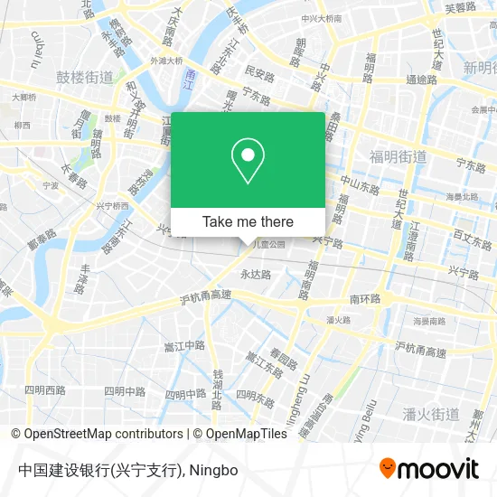 中国建设银行(兴宁支行) map
