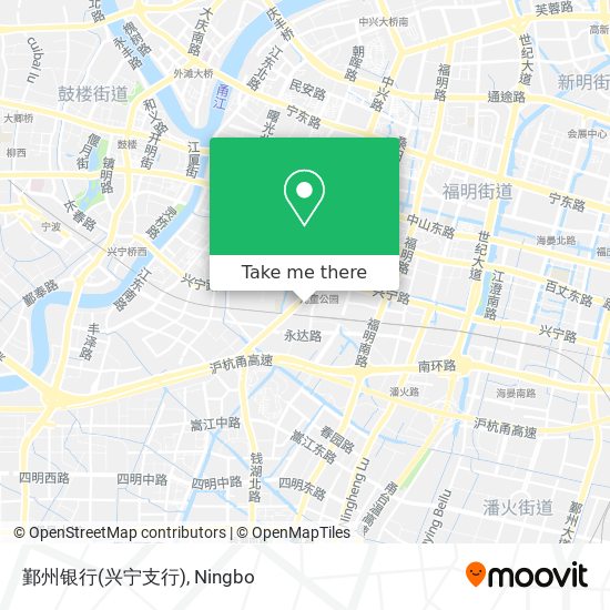 鄞州银行(兴宁支行) map