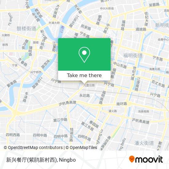 新兴餐厅(紫鹃新村西) map