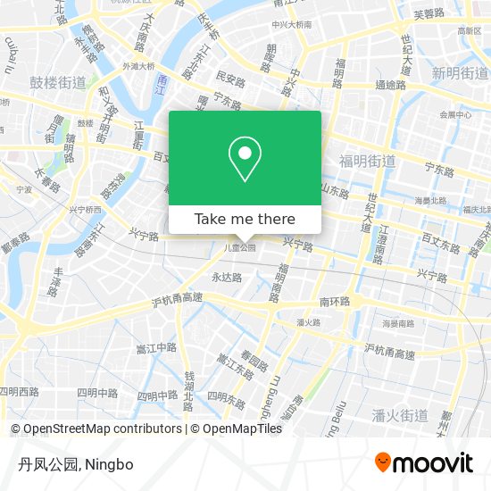 丹凤公园 map