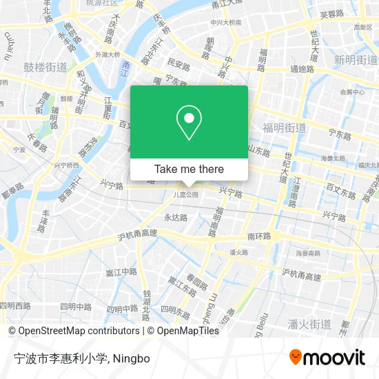 宁波市李惠利小学 map