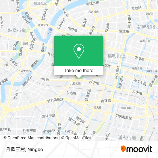 丹凤三村 map