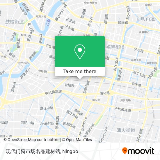现代门窗市场名品建材馆 map