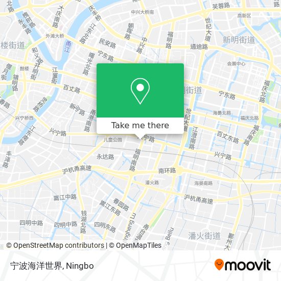 宁波海洋世界 map