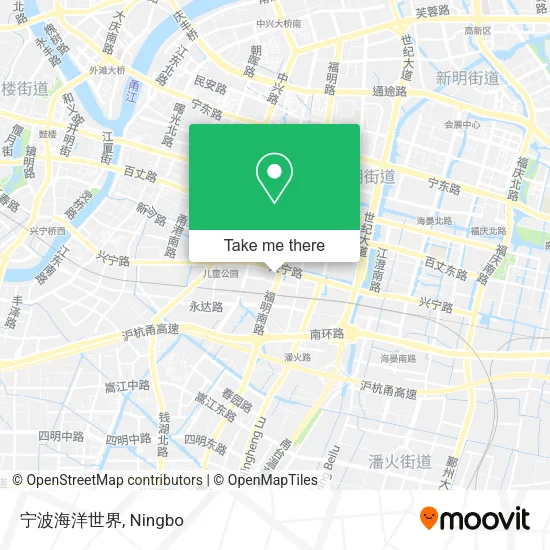 宁波海洋世界 map