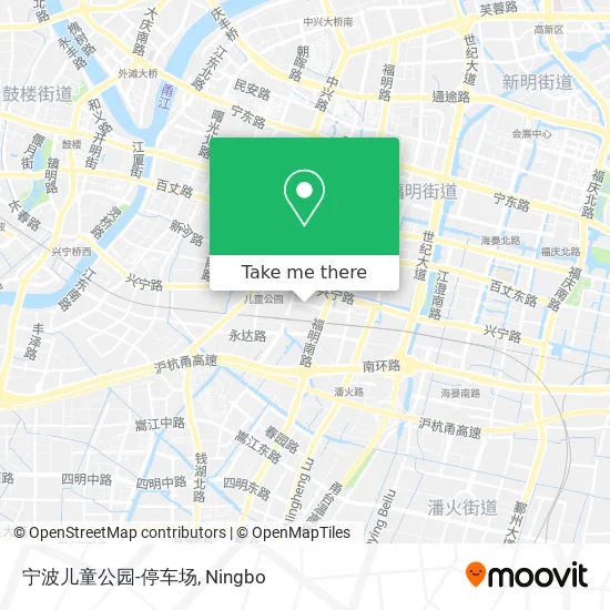 宁波儿童公园-停车场 map