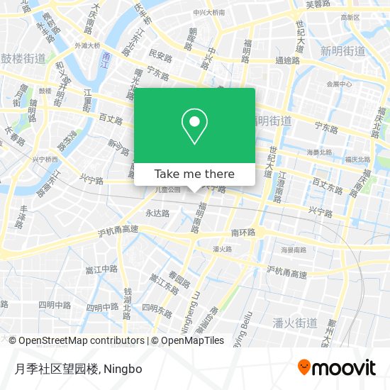 月季社区望园楼 map