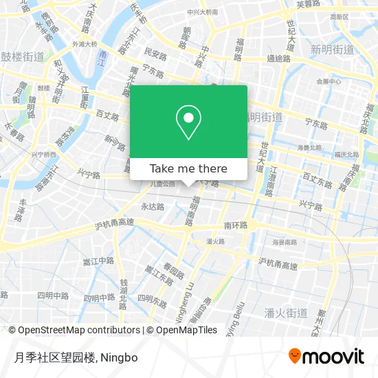 月季社区望园楼 map