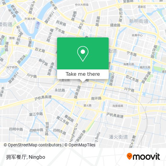 拥军餐厅 map