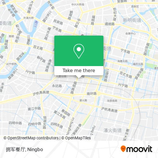 拥军餐厅 map