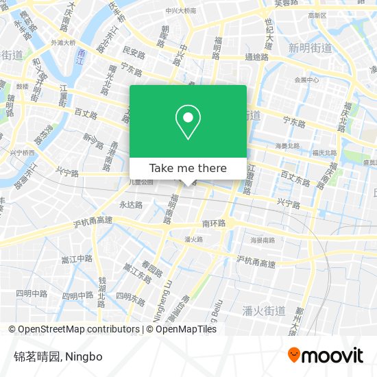 锦茗晴园 map