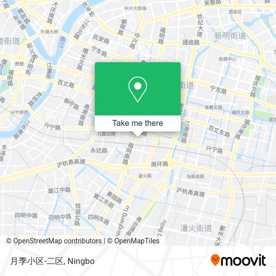 月季小区-二区 map